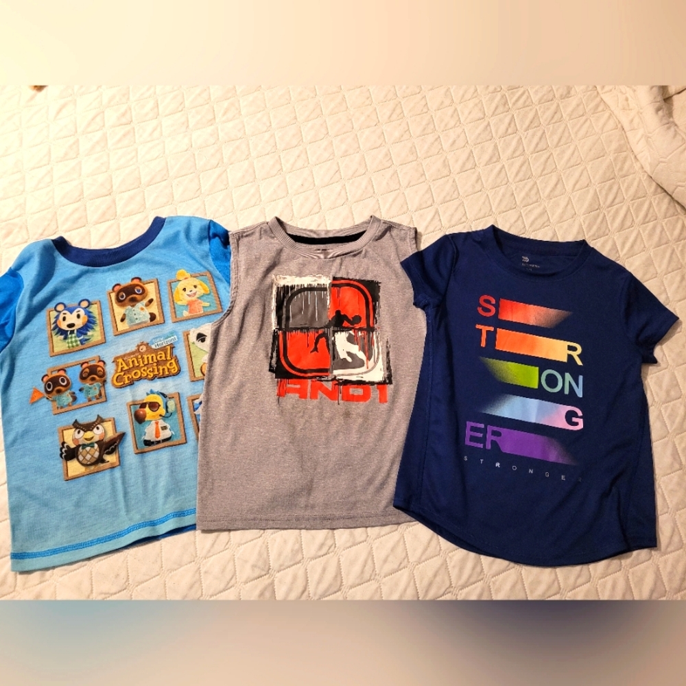 MUST BUNDLE!! 3 Boys Shirts EUC like new